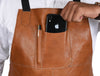 Manresa Leather Apron - Caramel Brown - Aaron Leather Goods