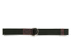 Paso Canvas Belt with D - ring - Green - Aaron Leather Goods