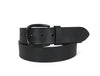 Globe Leather Belt - Black - Aaron Leather Goods