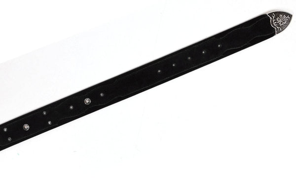 Nome Leather Belt - Black - Aaron Leather Goods