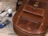 Sagunto Leather Backpack - Walnut Brown - Aaron Leather Goods