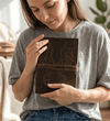 Draco Leather Journal - Brown - Aaron Leather Goods Inc