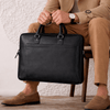Genuine Leather Laptop Bag for Men Office Use - Aaron Leather Goods