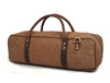 Malaga Canvas Knife Bag - Coffee - Aaron Leather Goods