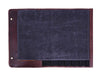 Vendome Canvas Knife Roll & Bag Combo - Grey - Aaron Leather Goods