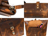 Brittany Travel Tote Bag – Caramel Brown - Aaron Leather Goods