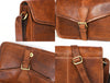 Ourense Leather Crossbody Bag - Gingerbread - Aaron Leather Goods