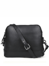 Requena Leather Crossbody Bag - Raven Black - Aaron Leather Goods