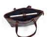 Canaria Travel Tote Bag – Walnut Brown - Aaron Leather Goods
