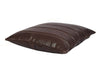 Baltimore Leather Pillow Cover - Walnut Brown - Aaron Leather Goods