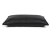 Arizona Leather Pillow Cover - Raven Black - Aaron Leather Goods