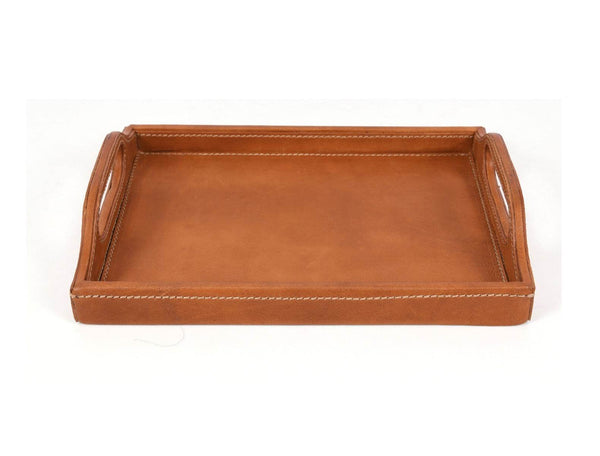 Ombra Leather Serving Tray - Multicolor - Aaron Leather Goods