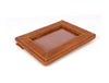 Roland Leather Photo Frame - Caramel Brown - Aaron Leather Goods