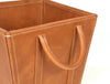 Damocle Leather Bin - Caramel Brown - Aaron Leather Goods