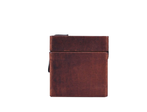 Robinson Leather Watch Case - Walnut Brown - Aaron Leather Goods