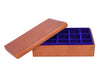 Rosemond Leather cuff - link Box - Caramel - Aaron Leather Goods