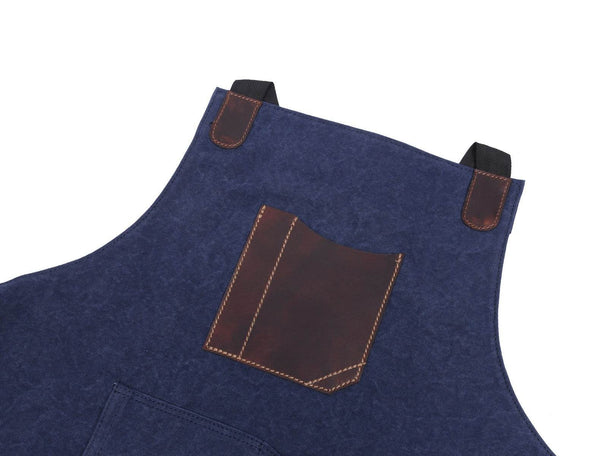 Rogue Leather Canvas Apron - Aaron Leather Goods