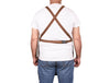 Leon Waxed Canvas Apron - Seaweed Green - Aaron Leather Goods