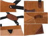 Arucas Suede Apron - Caramel Brown - Aaron Leather Goods