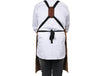 Arucas Suede Apron - Caramel Brown - Aaron Leather Goods
