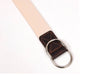 Paso Canvas Belt with D - ring - Multi - color - Aaron Leather Goods