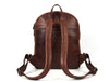 Marseille Leather Backpack – Walnut Brown - Aaron Leather Goods