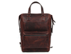 Oakland Leather Backpack - Walnut Brown - Aaron Leather Goods