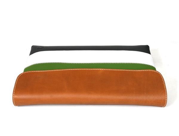 Carmona Macbook Laptop Sleeve Case - Caramel Brown - Aaron Leather Goods