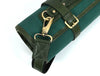Malaga Canvas Knife Roll - Pine Green - Aaron Leather Goods