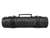 Arctic Blade Quilted Leather Knife Roll - Black - Aaron Leather Goods