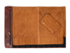 Tuscania Leather Knife Roll & Bag Combo - Walnut Brown - Aaron Leather Goods