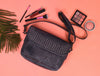 Caravaca Leather Crossbody Bag - Spruce Blue - Aaron Leather Goods