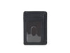 Utrera Leather Credit Card Holder - Black - Aaron Leather Goods