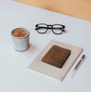 Cuenca Leather Bifold Mens Wallet - Cedar - Aaron Leather Goods