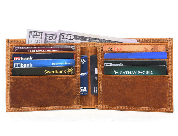 Omaha Leather Belt & Wallet Gift Combo - Aaron Leather Goods