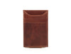 Sestao Leather Minimalist Money Clip Wallet - Merlot - Aaron Leather Goods