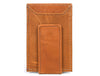Sestao Leather Minimalist Money Clip Wallet - Cinnamon - Aaron Leather Goods
