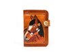 Houston Leather Bifold Mens Wallet - Orange - Aaron Leather Goods