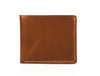 Paso Leather Bi - fold Mens Wallet - Chestnut - Aaron Leather Goods