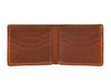 Paso Leather Bi - fold Mens Wallet - Chestnut - Aaron Leather Goods