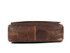 Savona Leather Messenger Bag - Walnut Brown - Aaron Leather Goods