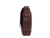Boulder Leather Messenger Bag & Organizer Combo - Walnut - Aaron Leather Goods