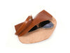Leather Sunglasses case & Mouse Pad Combo - Aaron Leather Goods