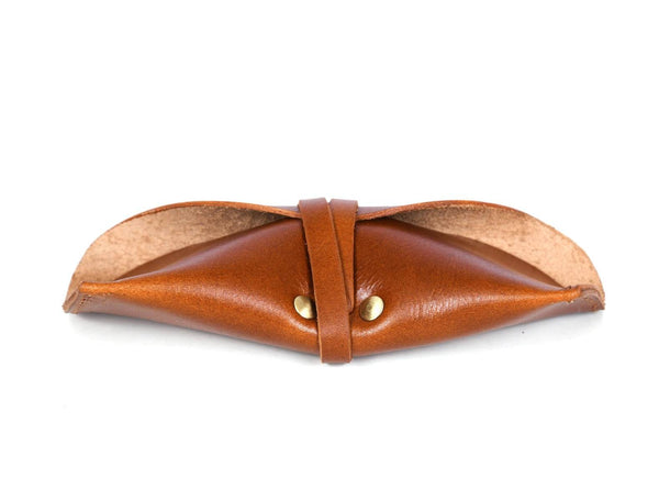 Leather Sunglasses case & Mouse Pad Combo - Aaron Leather Goods
