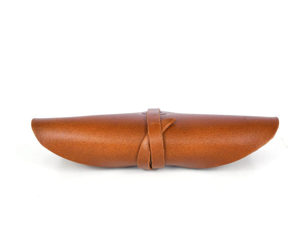 Leather Sunglasses case & Mouse Pad Combo - Aaron Leather Goods