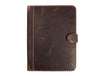 Boulder Leather Messenger Bag & Organizer Combo - Brown - Aaron Leather Goods