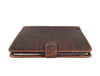 Boulder Leather Messenger Bag & Organizer Combo - Brown - Aaron Leather Goods