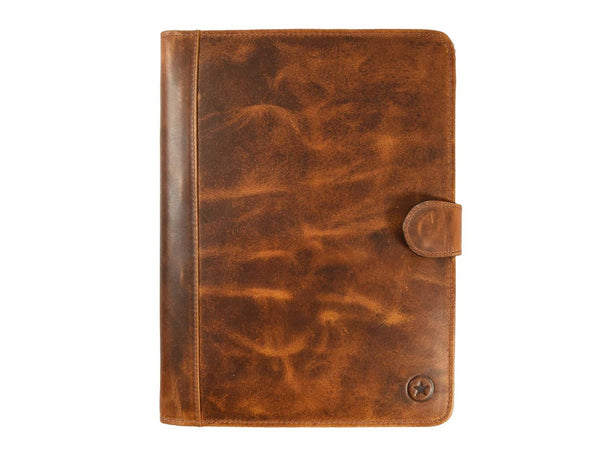 Burgos Leather Organizer - Caramel Brown - Aaron Leather Goods