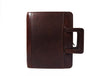Tulsa Leather Organizer - Walnut Brown - Aaron Leather Goods