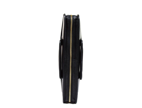 Tulsa Leather Organizer - Raven Black - Aaron Leather Goods